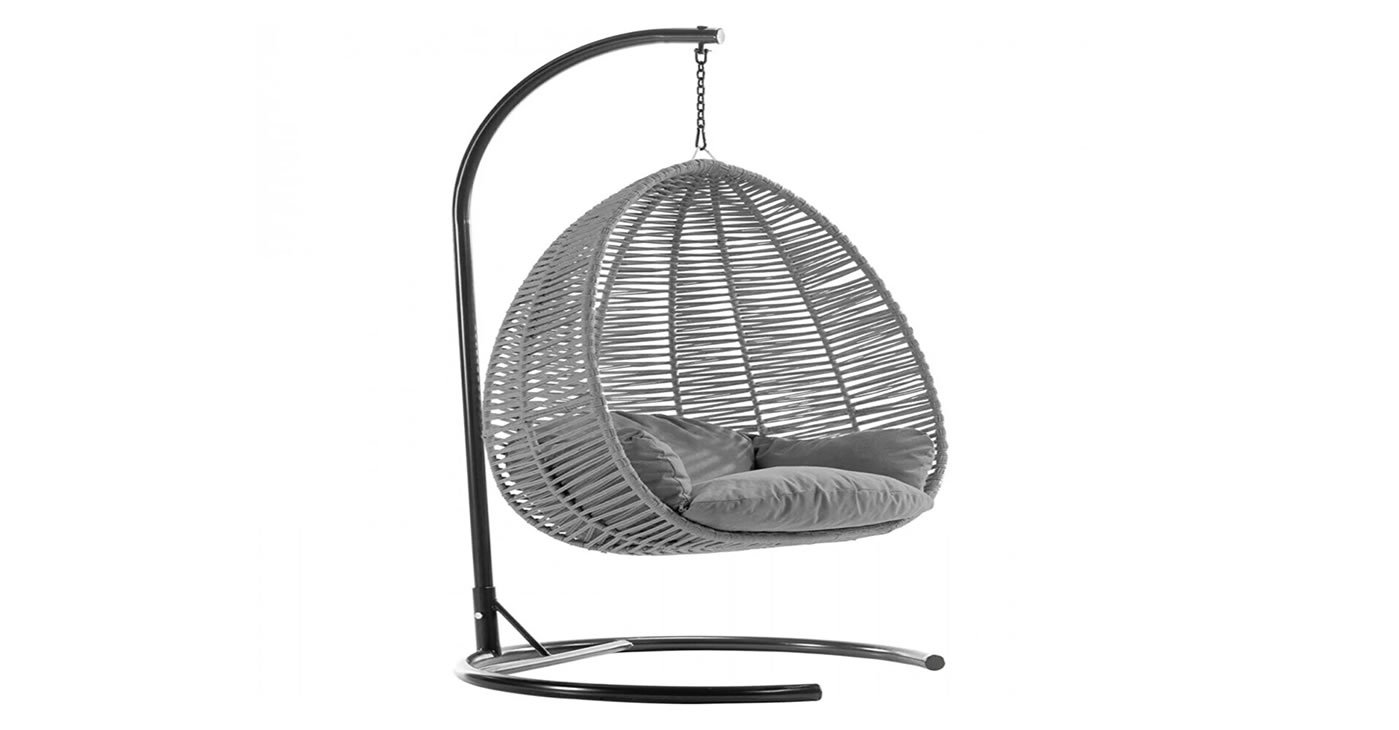 Rattan Tekli Salıncak